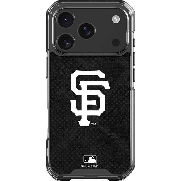MLB San Francisco Giants Dark Wash iPhone 17 Pro Clear Case