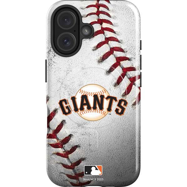 MLB San Francisco Giants Game Ball iPhone 16 Magsafe Impact Case