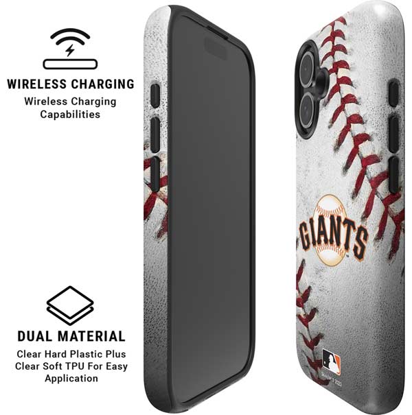 MLB San Francisco Giants Game Ball iPhone 16 Magsafe Impact Case