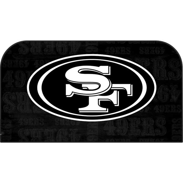 NFL San Franciso 49ers Black & White Nintendo Switch 2 (2025) with Joy-Con Skin