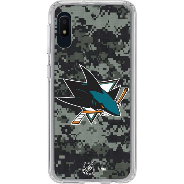 NHL San Jose Sharks Camo Galaxy Cases