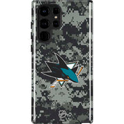 NHL San Jose Sharks Camo Galaxy Cases