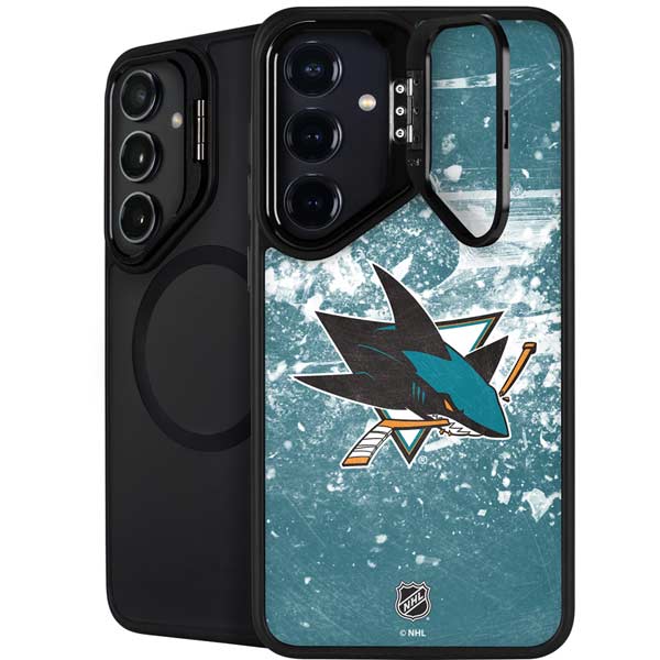 NHL San Jose Sharks Frozen Galaxy S26 Plus Kickstand Case
