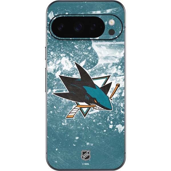 NHL San Jose Sharks Frozen Google Pixel 10 Pro XL Skin