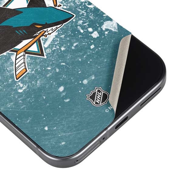 NHL San Jose Sharks Frozen Google Pixel 10 Pro XL Skin