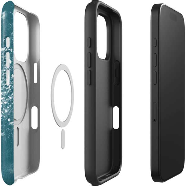 NHL San Jose Sharks Frozen iPhone 16 Pro Magsafe Impact Case