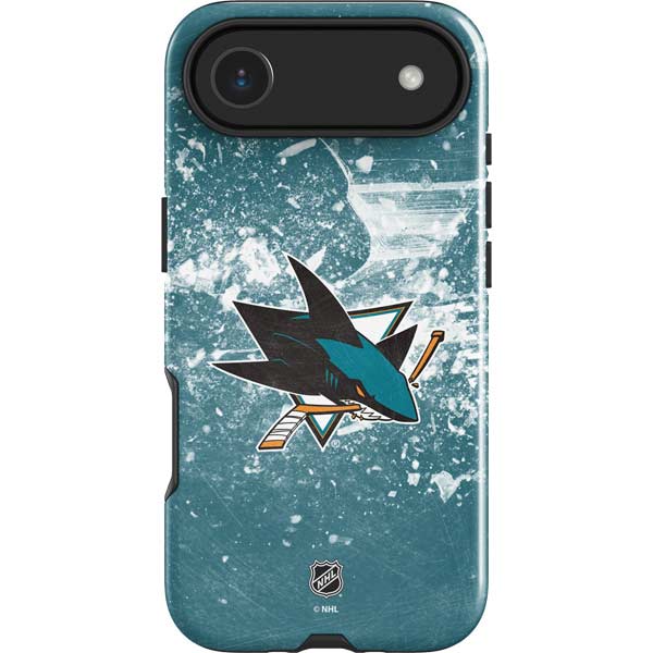 NHL San Jose Sharks Frozen iPhone 17 Air Impact Case