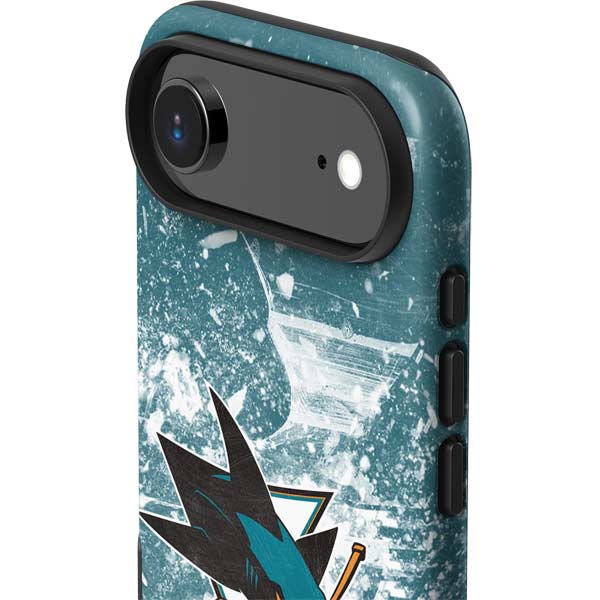 NHL San Jose Sharks Frozen iPhone 17 Air Impact Case