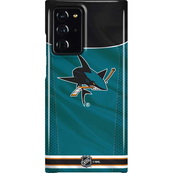 NHL San Jose Sharks Home Jersey Galaxy Cases