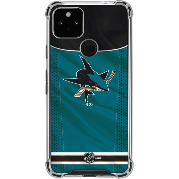 NHL San Jose Sharks Home Jersey Pixel Cases