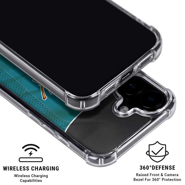 NHL San Jose Sharks Home Jersey iPhone 17 MagSafe Case