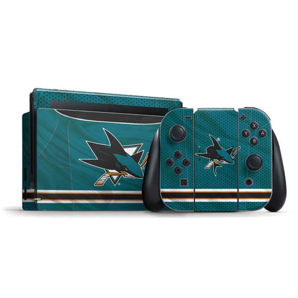 NHL San Jose Sharks Home Jersey Nintendo Skins