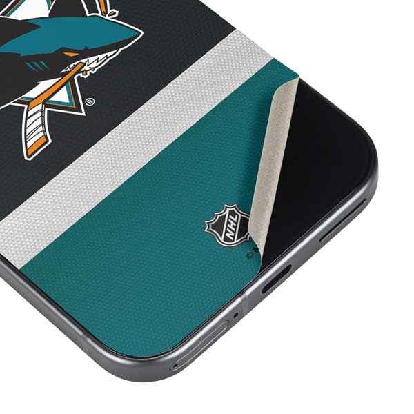 NHL San Jose Sharks Jersey Google Pixel 10 Pro XL Skin