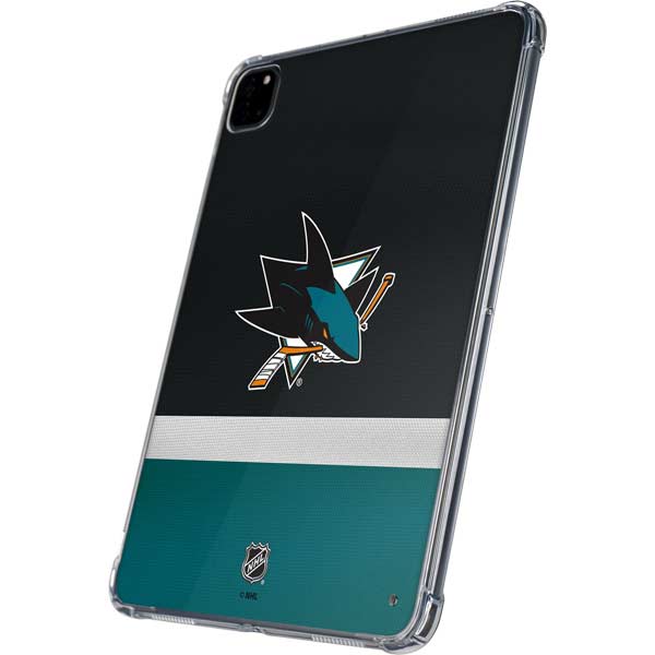 NHL San Jose Sharks Jersey iPad Pro 11in (2024) Clear Case