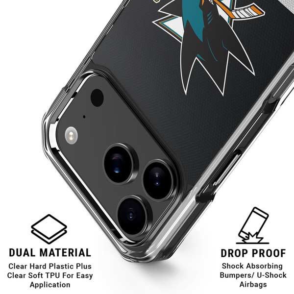 NHL San Jose Sharks Jersey iPhone 17 Pro MagSafe Case