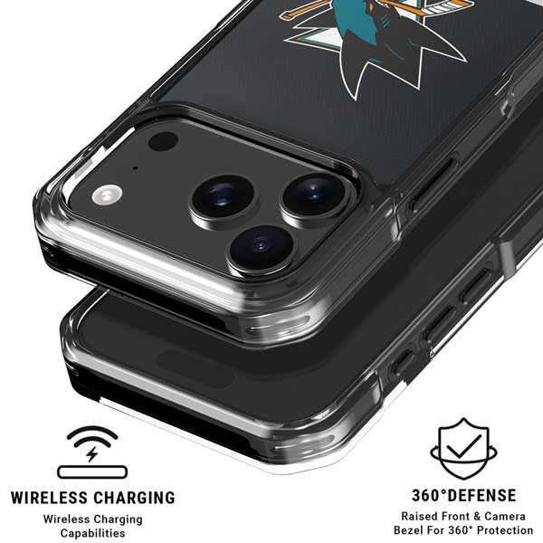 NHL San Jose Sharks Jersey iPhone 17 Pro Max MagSafe Case