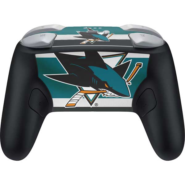 NHL San Jose Sharks Jersey Nintendo Switch 2 (2025) Pro Controller Skin