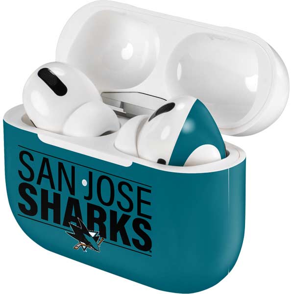 NHL San Jose Sharks Lineup AirPods Skins