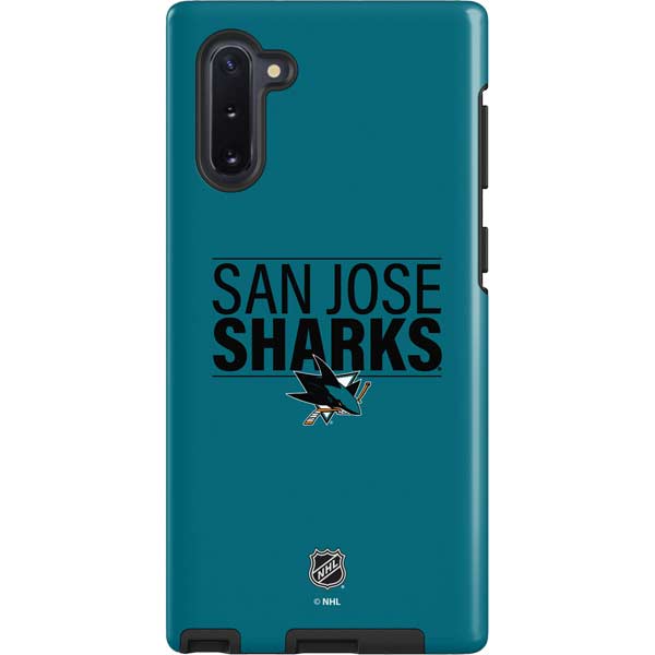 NHL San Jose Sharks Lineup Galaxy Cases