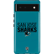 NHL San Jose Sharks Lineup Pixel Cases