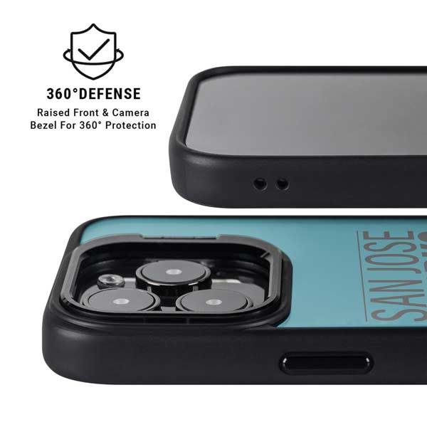 NHL San Jose Sharks Lineup iPhone 14 Pro Max Kickstand Case