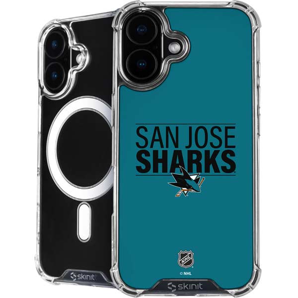 NHL San Jose Sharks Lineup iPhone 17 MagSafe Case