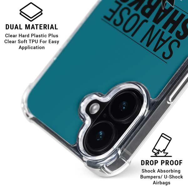 NHL San Jose Sharks Lineup iPhone 17 MagSafe Case