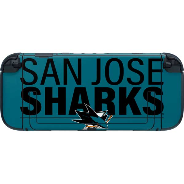 NHL San Jose Sharks Lineup Nintendo Switch 2 (2025) with Joy-Con Skin