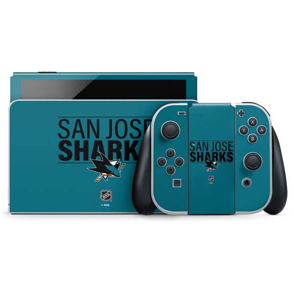 NHL San Jose Sharks Lineup Nintendo Skins