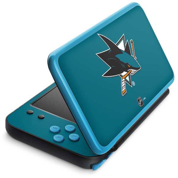 NHL San Jose Sharks Solid Background Nintendo Skins