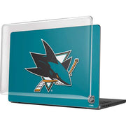 NHL San Jose Sharks Solid Background MacBook Pro 14in (2021-24) Case plus Skin