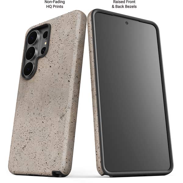 Sandstone Concrete Galaxy S26 Ultra Impact Case