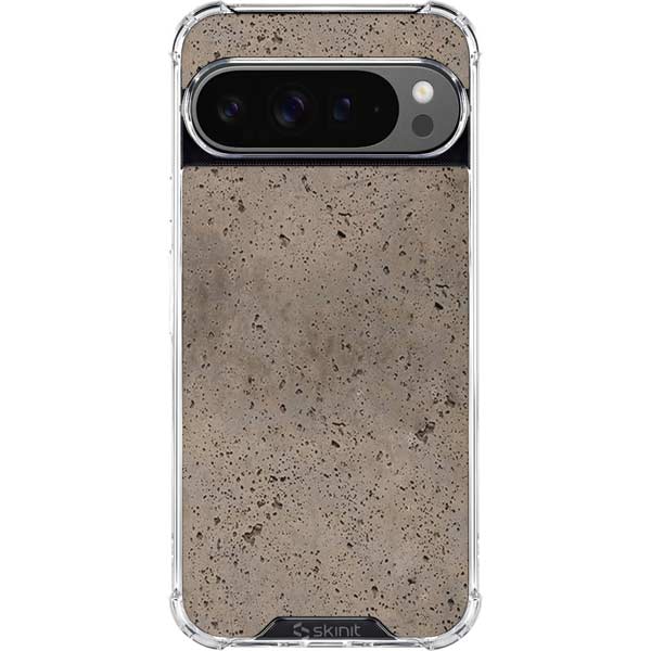Sandstone Concrete Google Pixel 10 Pro Clear Case