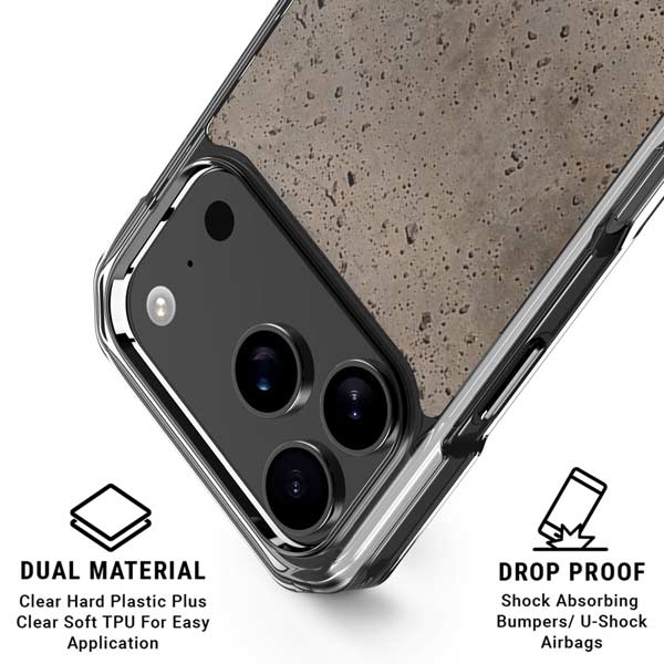 Sandstone Concrete iPhone 17 Pro Max MagSafe Case