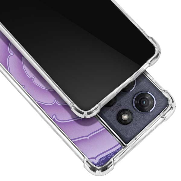 Sanskrit Purple Moto G 5G (2025) Clear Case