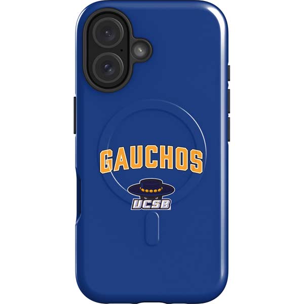University of California-Santa Barbara Gauchos iPhone 16 Magsafe Impact Case