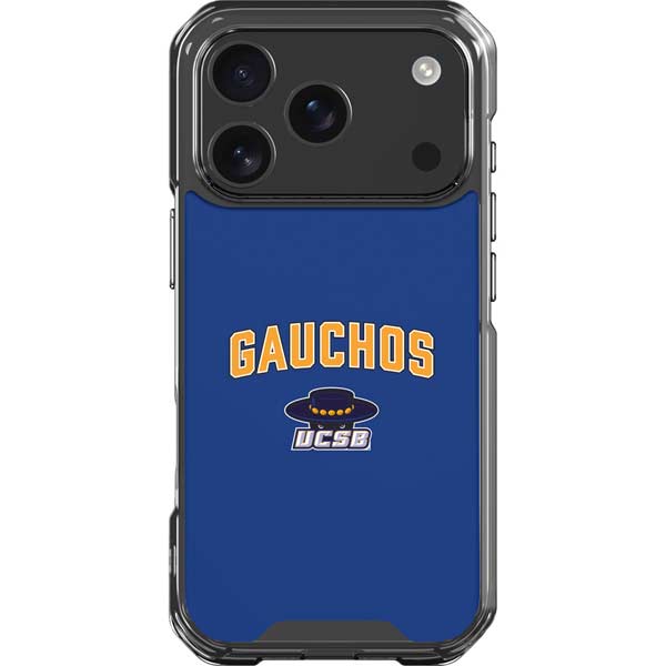University of California-Santa Barbara Gauchos iPhone 17 Pro Clear Case