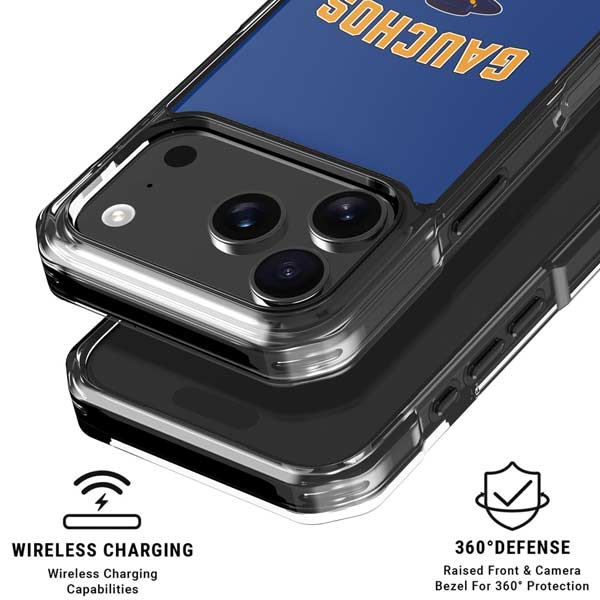 University of California-Santa Barbara Gauchos iPhone 17 Pro Clear Case