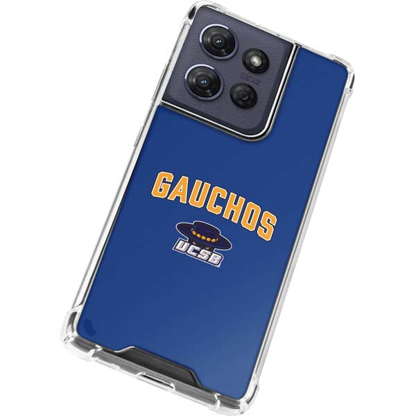 University of California-Santa Barbara Gauchos Moto G Power 5G (2025) Clear Case