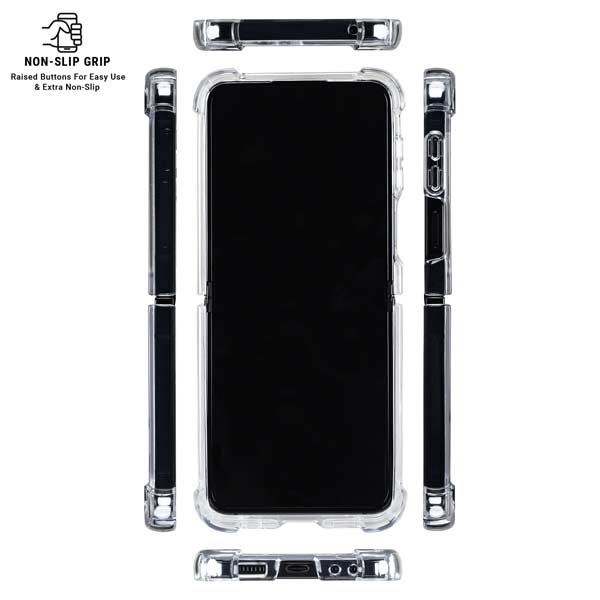 University of California-Santa Barbara UCSB Galaxy Z Flip7 Clear Case
