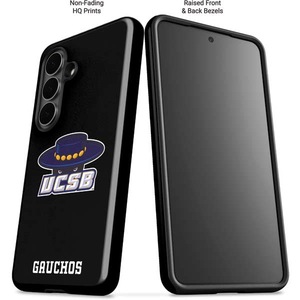 University of California-Santa Barbara UCSB Gauchos Black Galaxy S26 Impact Case