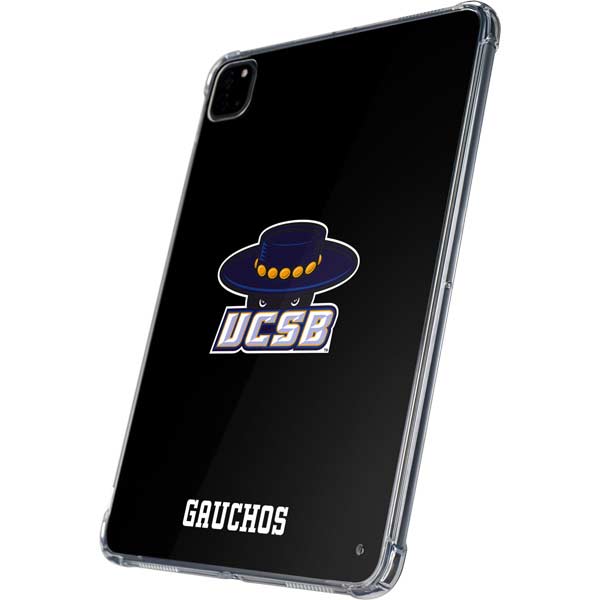 University of California-Santa Barbara UCSB Gauchos Black iPad Pro 11in (2024) Clear Case