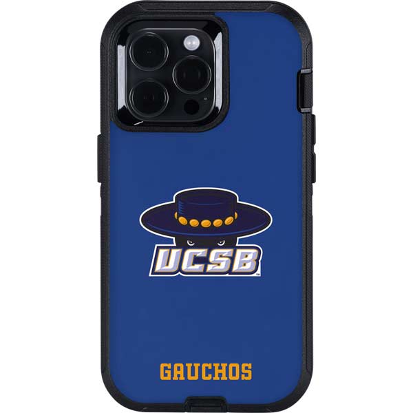 University of California-Santa Barbara UCSB Gauchos Blue Otterbox Defender iPhone Skin