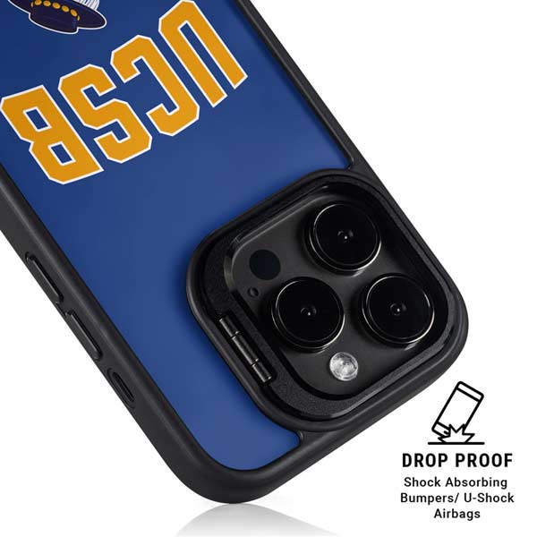 University of California-Santa Barbara UCSB iPhone 14 Pro Kickstand Case