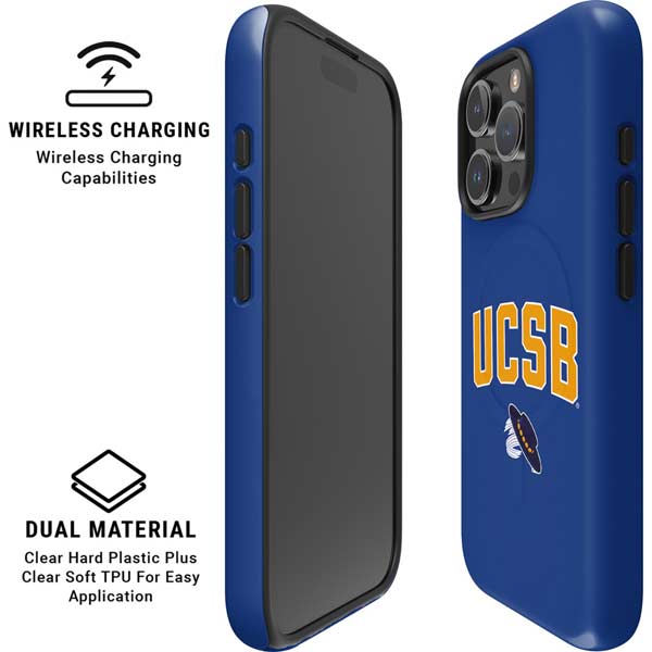 University of California-Santa Barbara UCSB iPhone 16 Pro Max Magsafe Impact Case