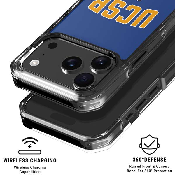 University of California-Santa Barbara UCSB iPhone 17 Pro Clear Case