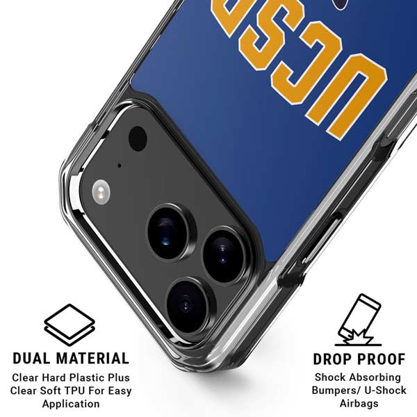 University of California-Santa Barbara UCSB iPhone 17 Pro Clear Case
