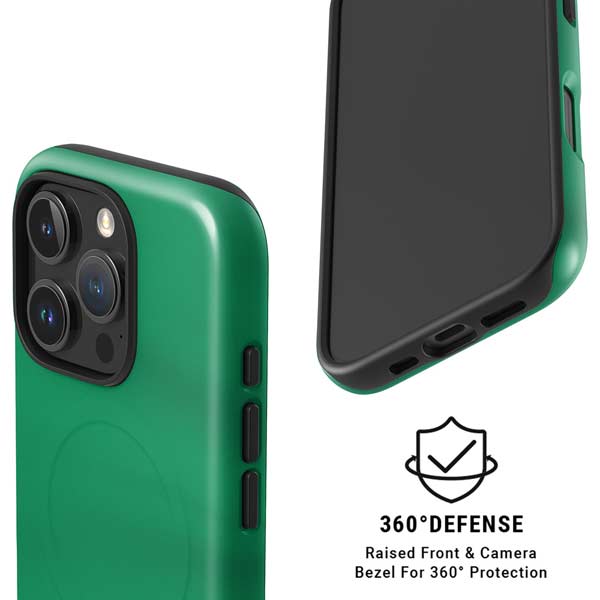 Saudi Arabia Soccer Flag iPhone 16 Pro Magsafe Impact Case
