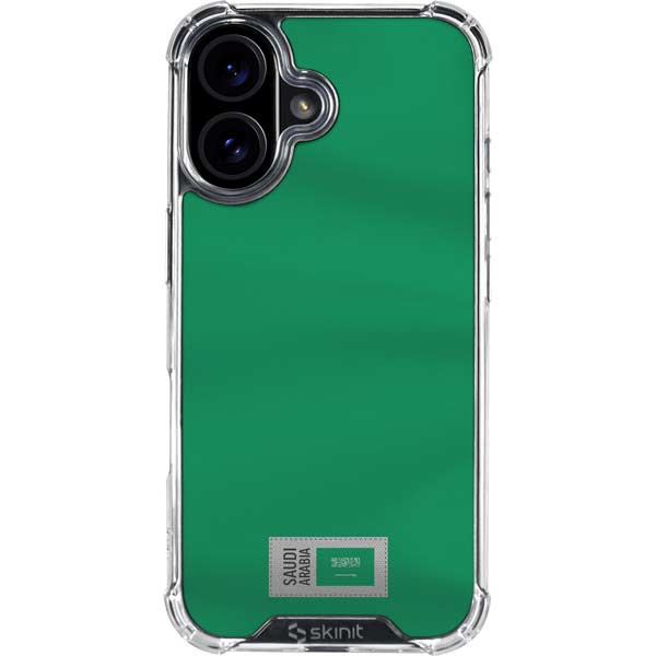 Saudi Arabia Soccer Flag iPhone 17 Clear Case