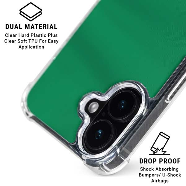 Saudi Arabia Soccer Flag iPhone 17 Clear Case